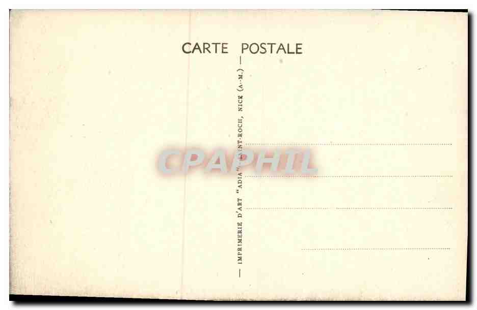 Deauville — La Plage vers la Jetée. Promenade de Trouville — CAP 744 — Rückseite