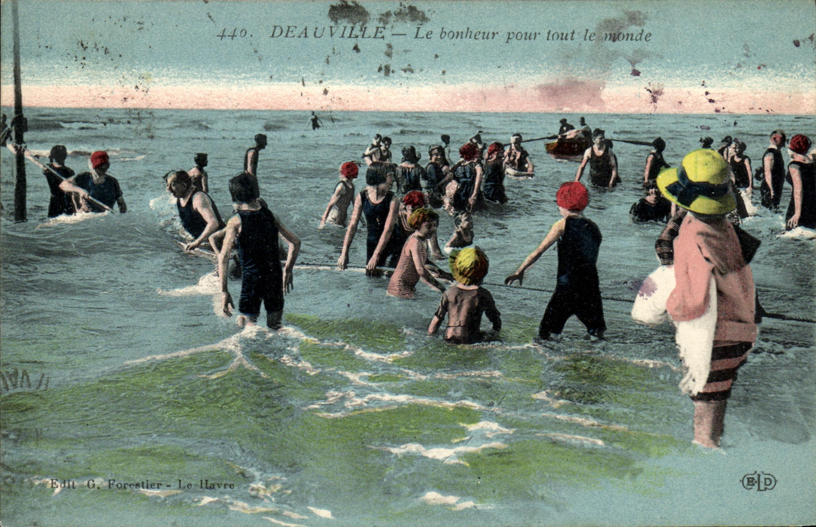 Deauville — El placer para todos — Edit G. Forestier - Le Havre