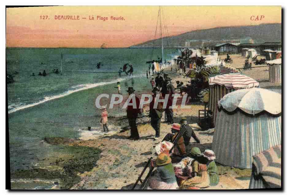Deauville — La Plage fleurie — CAP, n°127