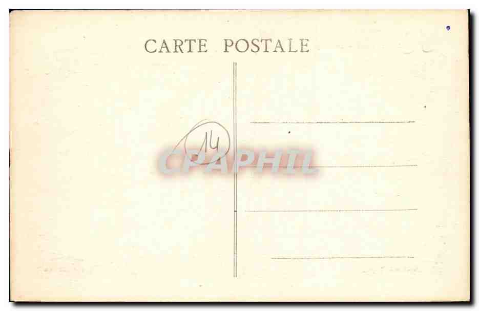 Deauville — La Plage — éditeur CPAPHIL, n° 14 — Verso