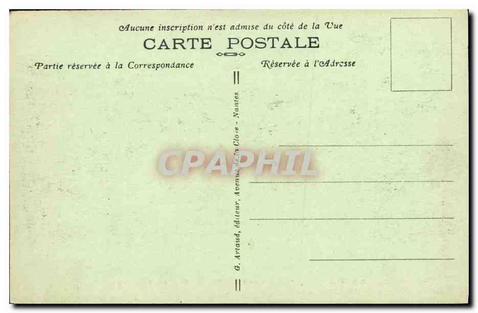 Deauville - La Plage Fleurie — Distractions de la Plage — G. Artand, éditeur, Nantes — Verso