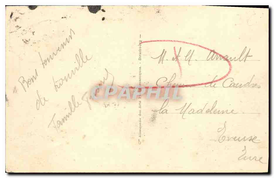Deauville — Scène de Plage — éditeur A.P. n° 740 — Reverso