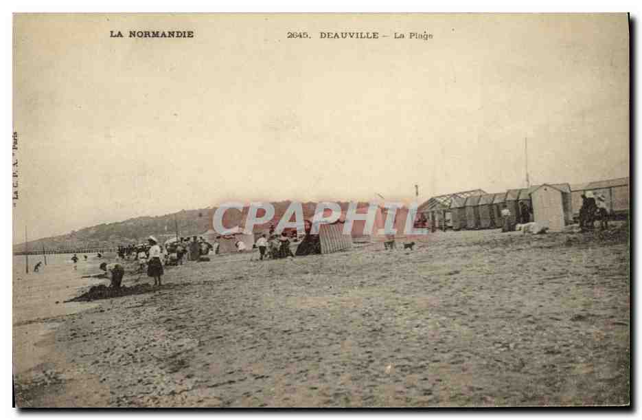 Deauville — La Plage — La C. F. A. Paris, n° 2645