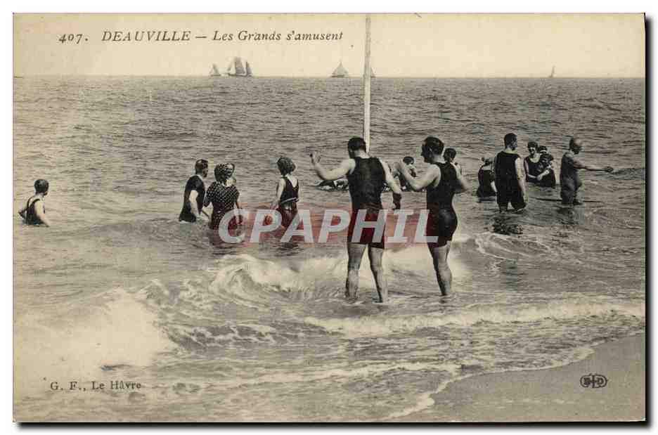 Deauville — Les Grands s'amusent — G. F., Le Havre, n°407