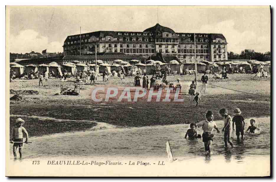 Deauville-Strand - Der Strand - LL-Nr. 173