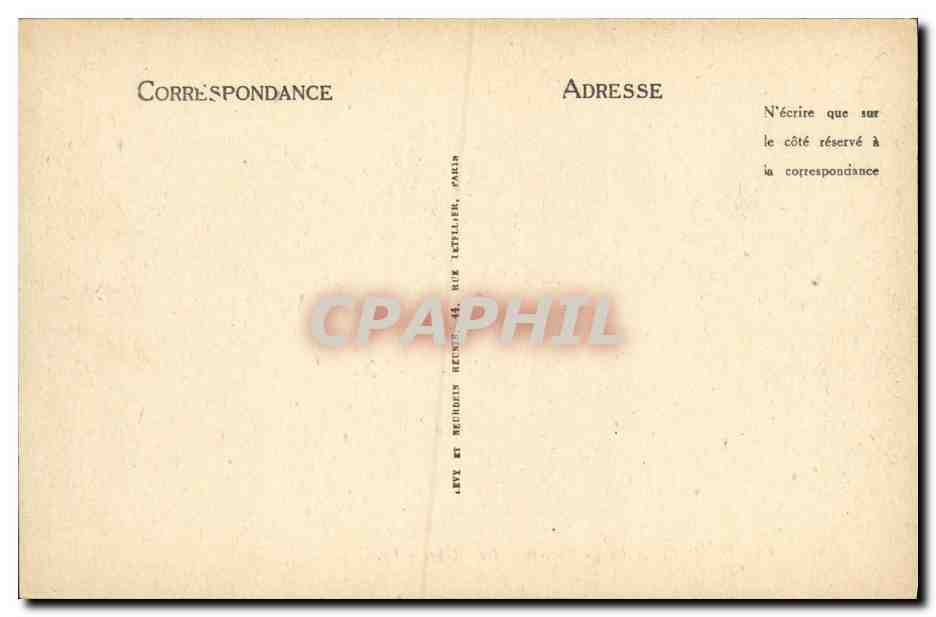 Deauville-Strand - Der Strand - LL-Nr. 173 — Rückseite