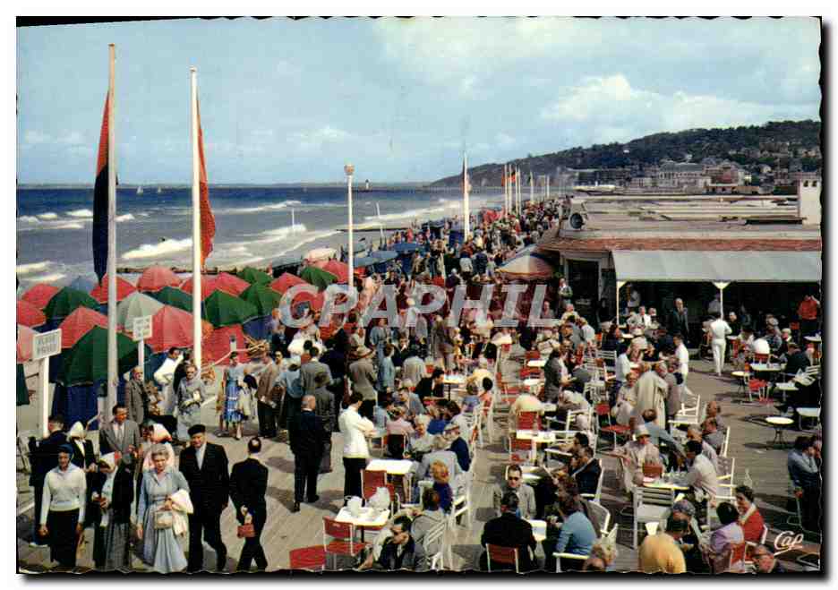 La Plage Fleurie - La Planchette - sur les Planches et le Bas du Soleil — Deauville — éditeur Lumicap