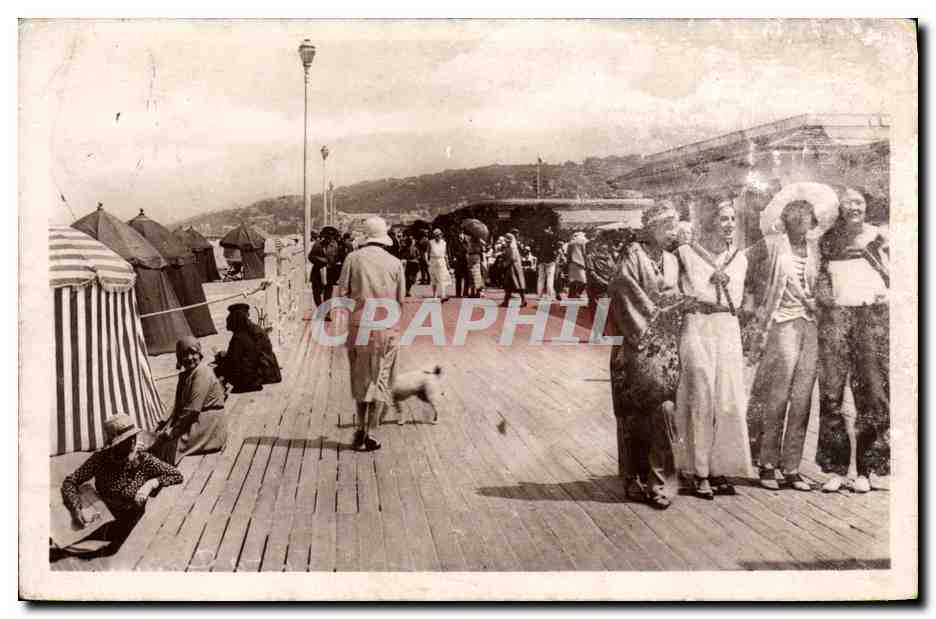 CPA Deauville Les Planches