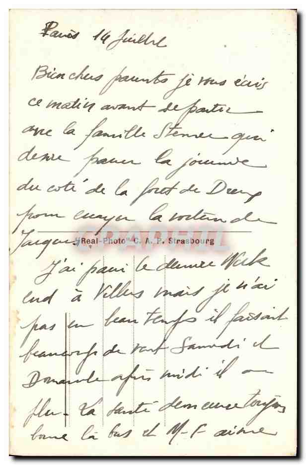 Deauville — La Plage Fleurie — C.A.P.S. n°159 — Reverso