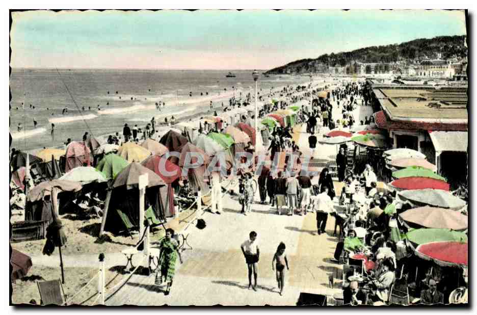 Deauville — La Plage fleurie et le Bar du Soleil — Cie des Arts Photographiques