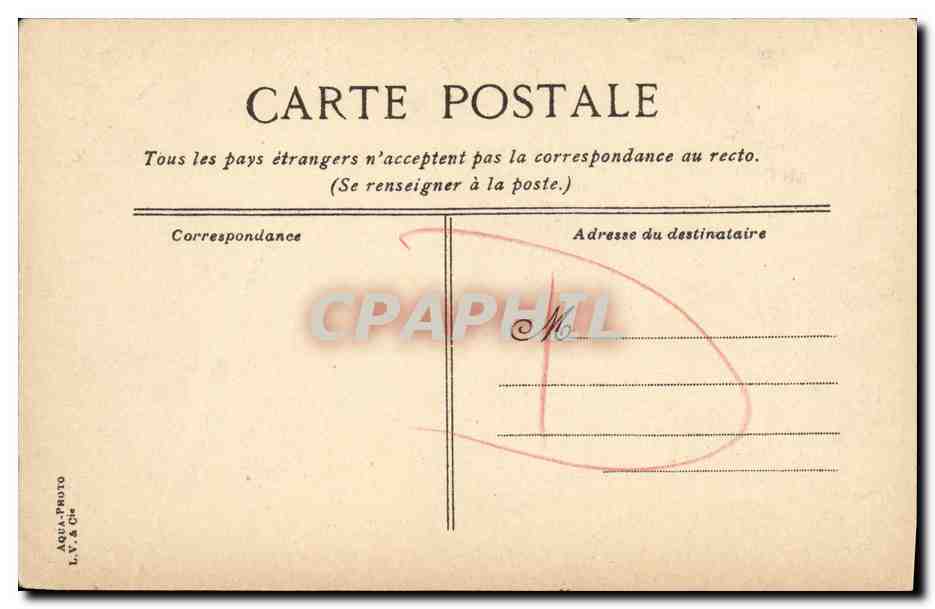 Deauville - Promenade de la plage — éditeur Aqua-Photo L.V. & Cie, n°2 — Rückseite