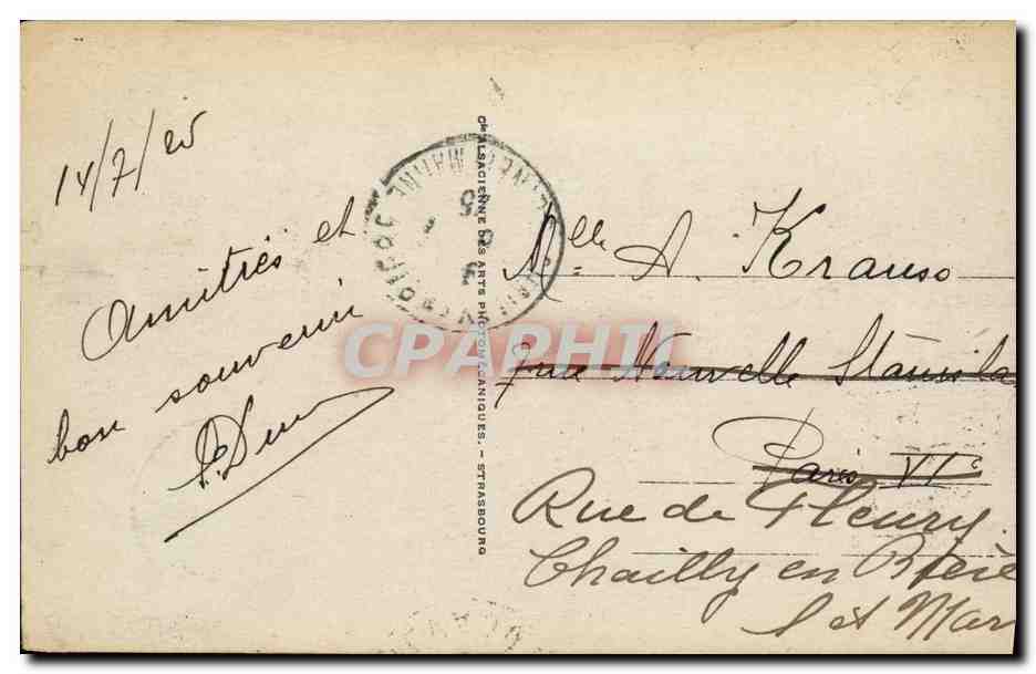 Deauville - Les Nouveaux Bains et la Plage — éditeur Galvadou, n° 258 — Back