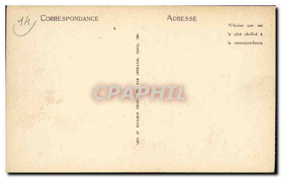 Deauville, la Plage Fleurie — Les Planches et la Plage — LL — Verso