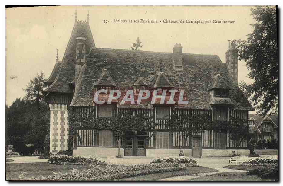 CPA Lisieux et ses Environs Chateau de Cantepie par Cambremer