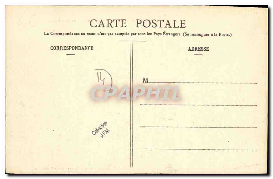 CPA Lisieux et ses Environs Chateau de Cantepie par Cambremer — Verso