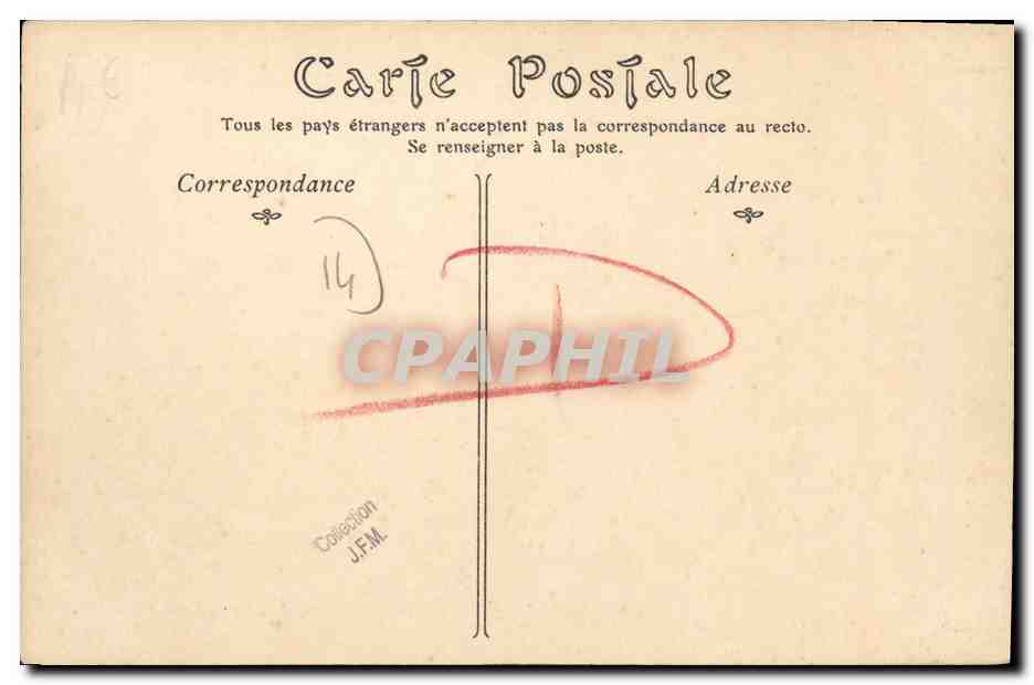 Environ de Falaise — Château de la Tour — C. Jeanne, phot. — Falaise — Achterkant