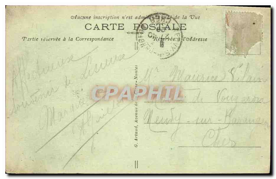 Lisieux et ses Environs — Château de Bouttemont du XVIe siècle — Louis Cozio, n°33 — Back