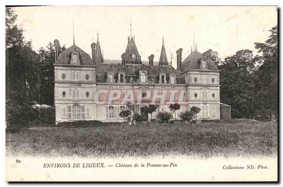 CPA Environs de Lisieux Chateau de la Pomme au Pin