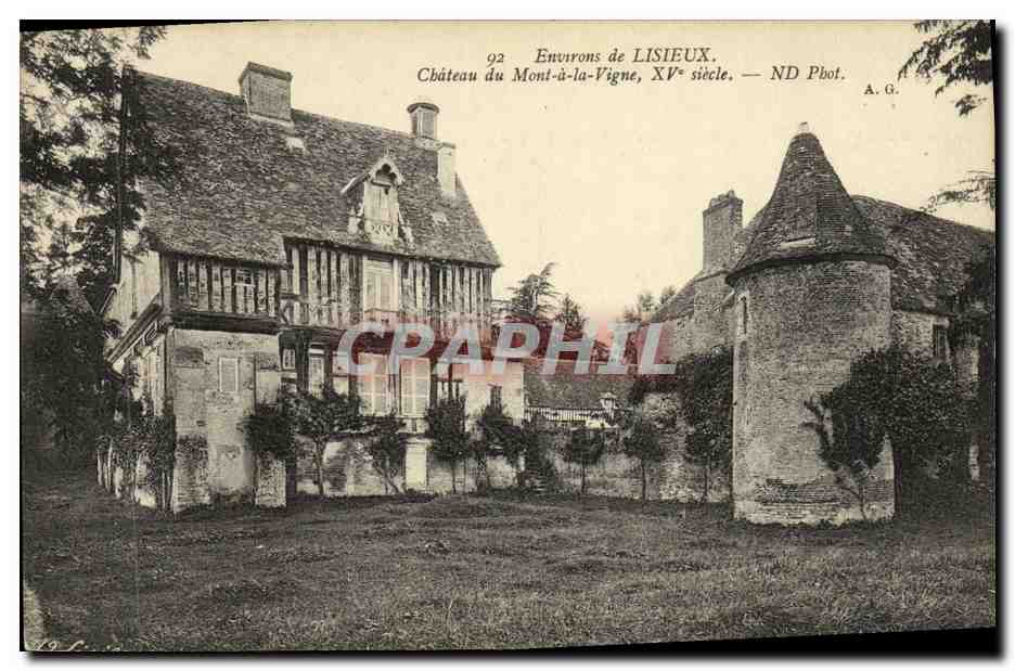 Château du Mont-la-Vigne — Environs de LISIEUX — A.G. Phot.