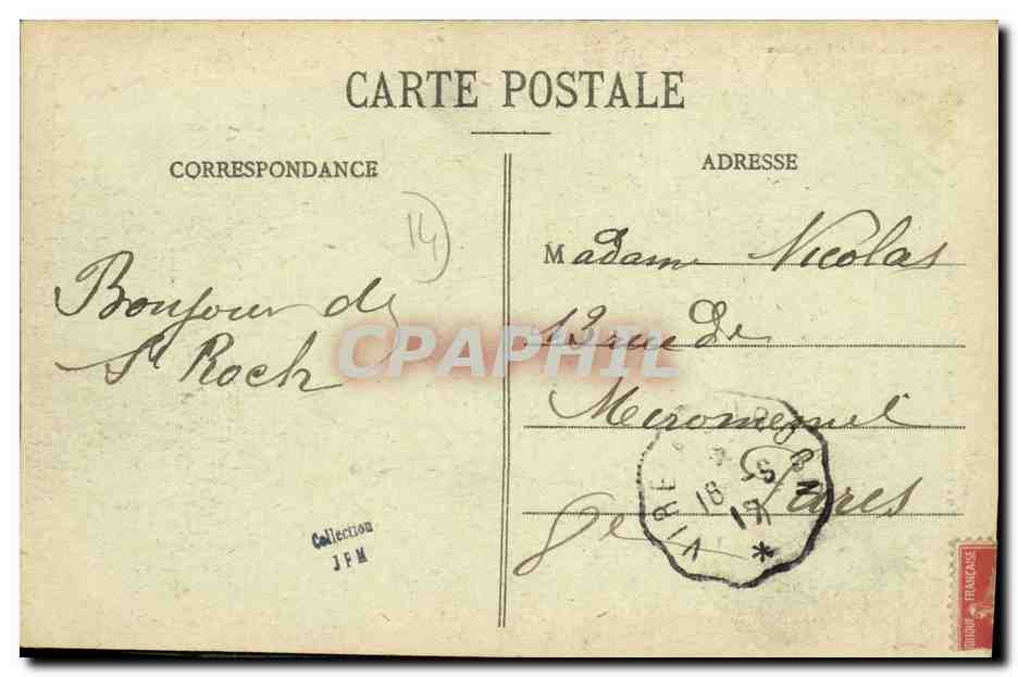 CPA Environs d Argentan Mesnil Galaise Le Chateau — Rückseite