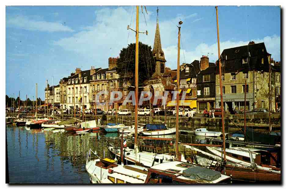 Honfleur — Le Vieux Bassin et le Quai St. Etienne — Artaud Frères Éditeurs