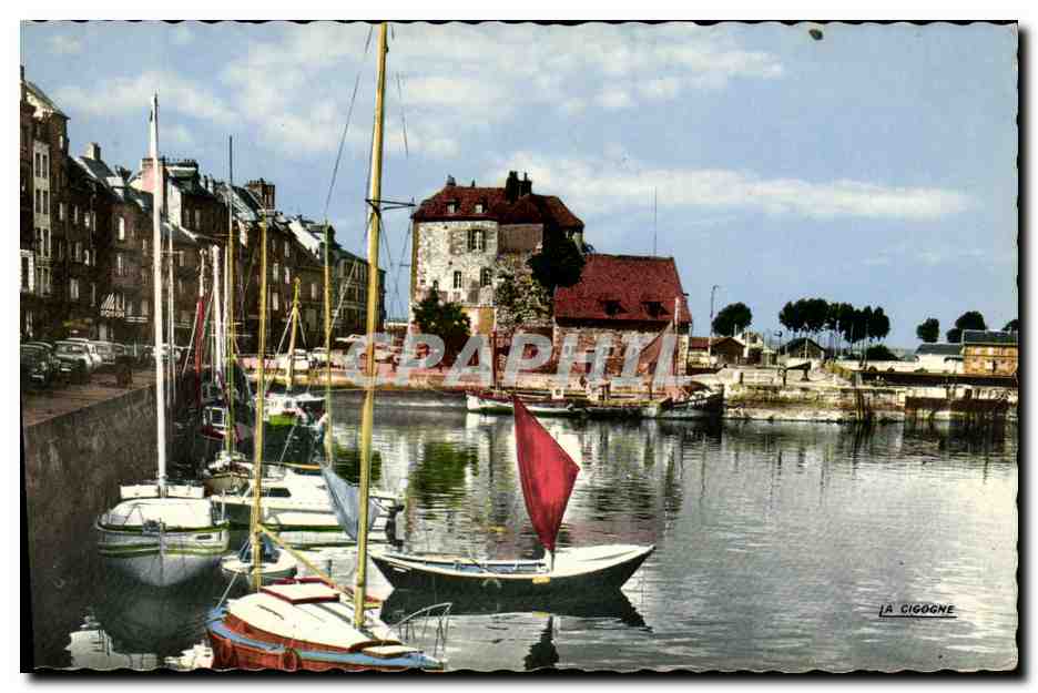 Le bassin et la Lieutenante — Honfleur (Calvados) — Éditions « La Cigogne », n° 14.333.146