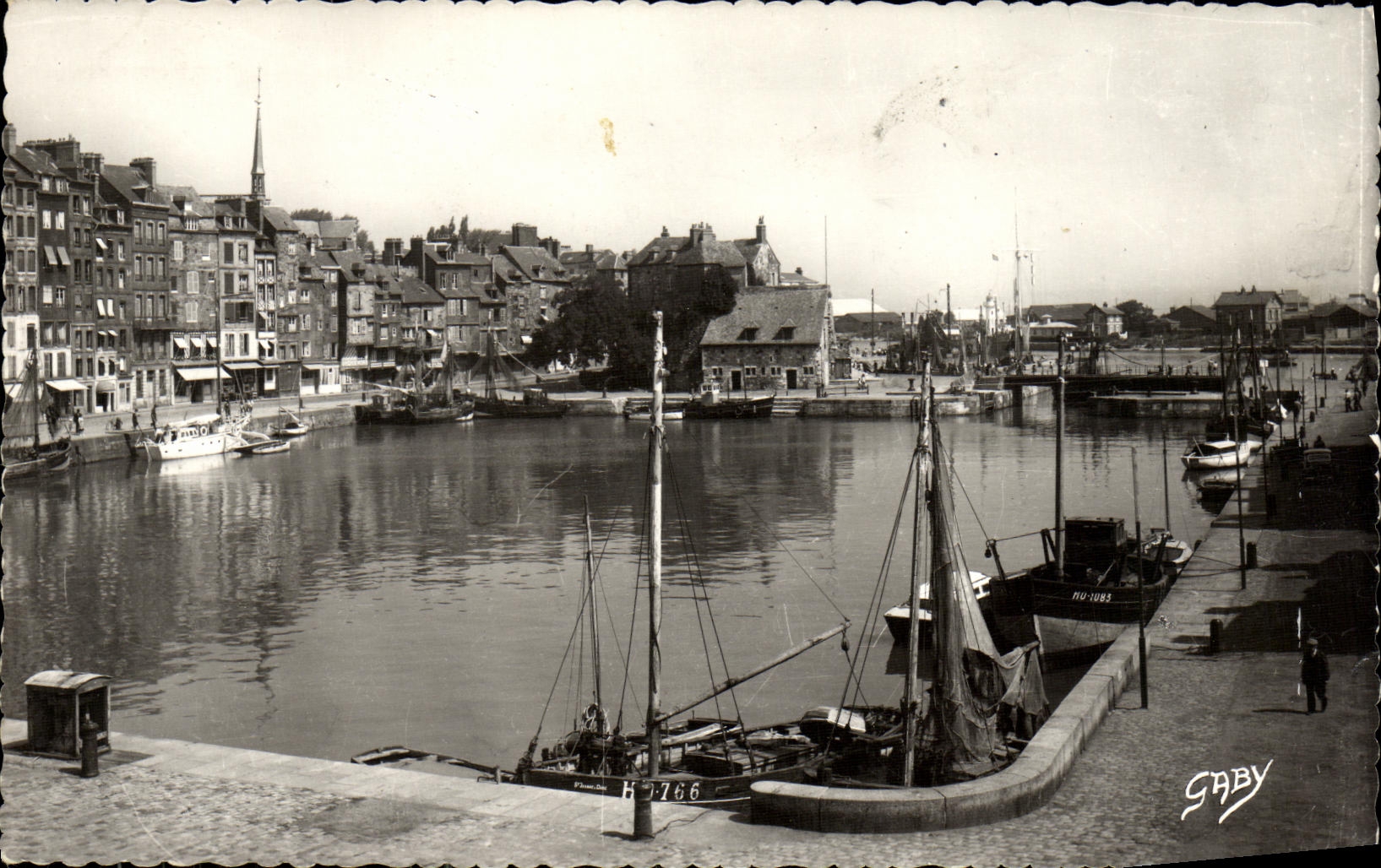 Le vieux Bassin — Honfleur (Calvados) — Éditions Gaby, n° 15