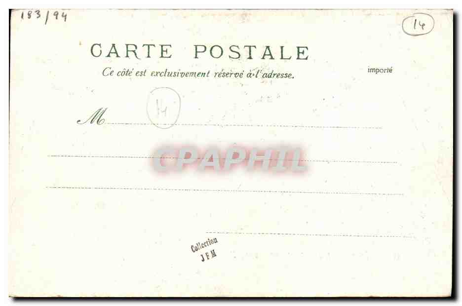 Honfleur — L'arrivée du bateau du Havre — V.P. No. 32 — Reverso