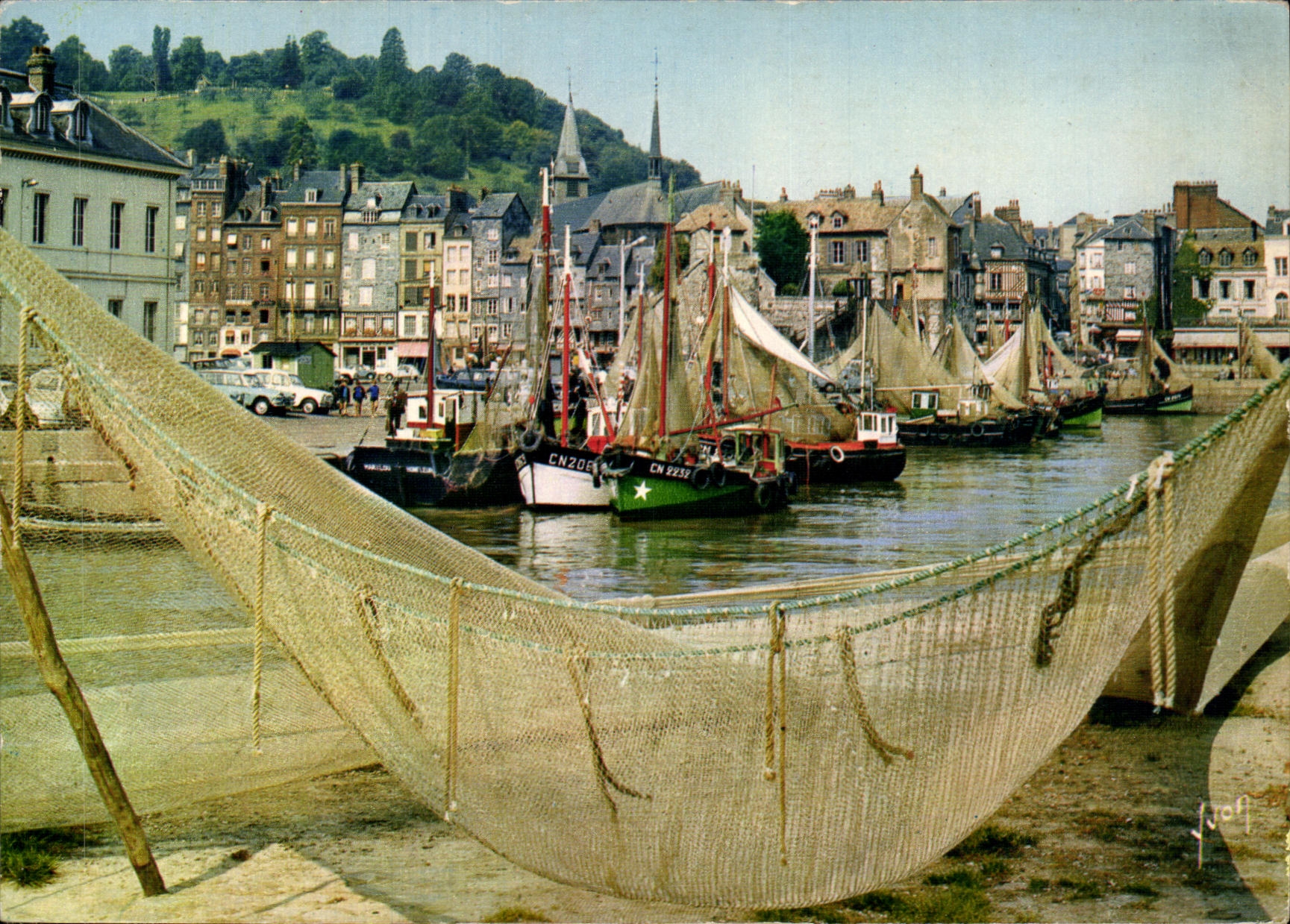 Le Port de pêche — Honfleur (Calvados) — Éditions Jean-Jaurès