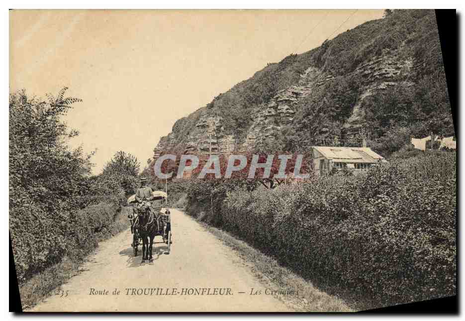 Route de Trouville-Honfleur — Les Crematiers — C. P. A. n° 235