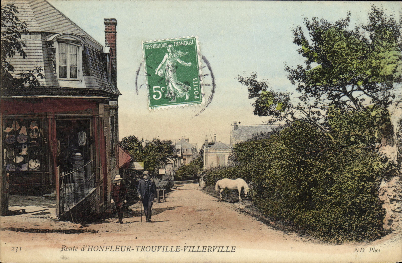 Route d'Honfleur-Trouville-Villerville — ND Phot — n°231