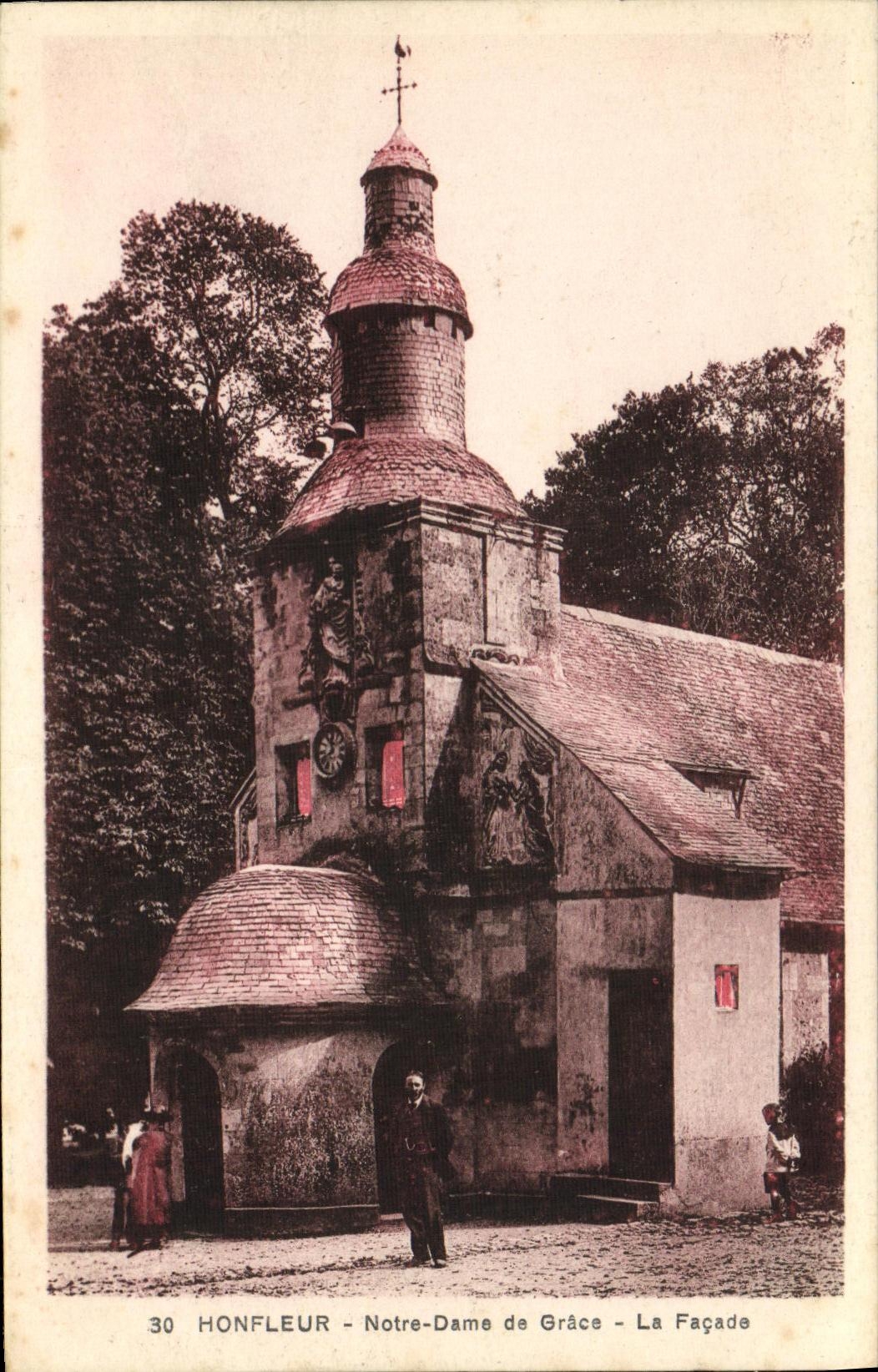 Honfleur - Notre-Dame de Grâce - La Façade