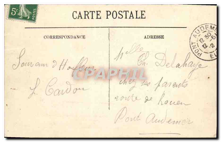 Honfleur — Notre-Dame de Grâce — Réminiscence à M. Bernard Grébeaux — Reverso