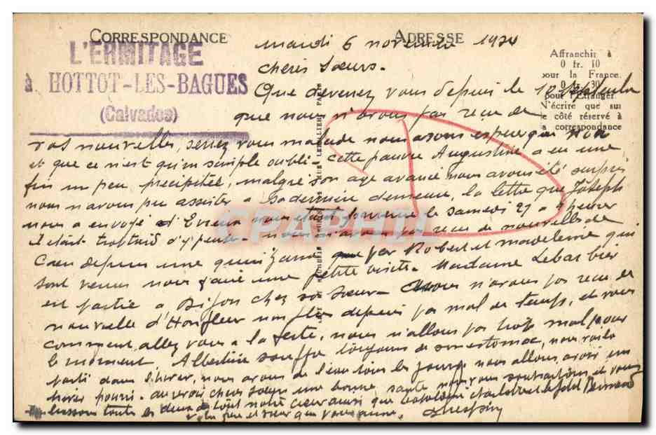 HONFLEUR — Intérieur de Notre-Dame de Grâce — LL — Reverso