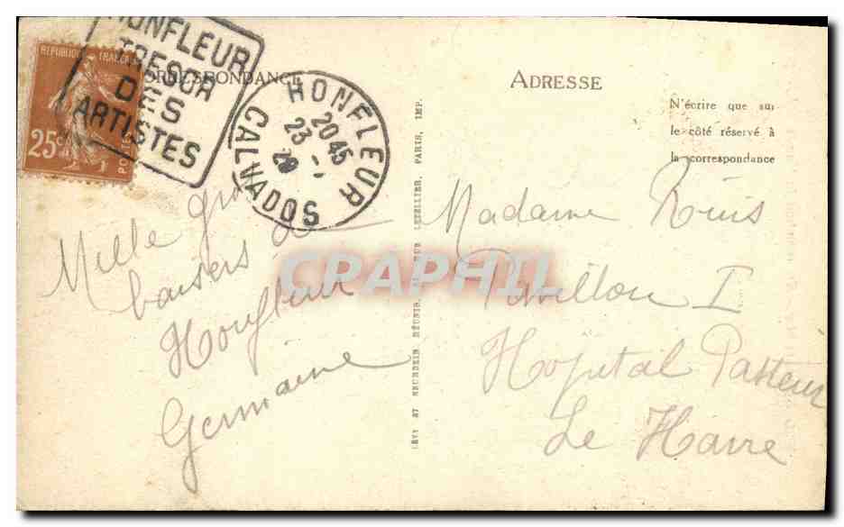 Bains de Mer - En attendant la Vague - LL, n° 5021 — Verso