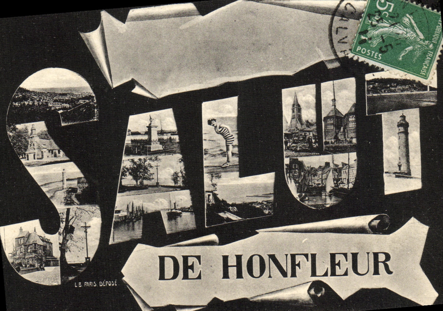Sélect de Honfleur — L.B. Paris Déposé - Anverso