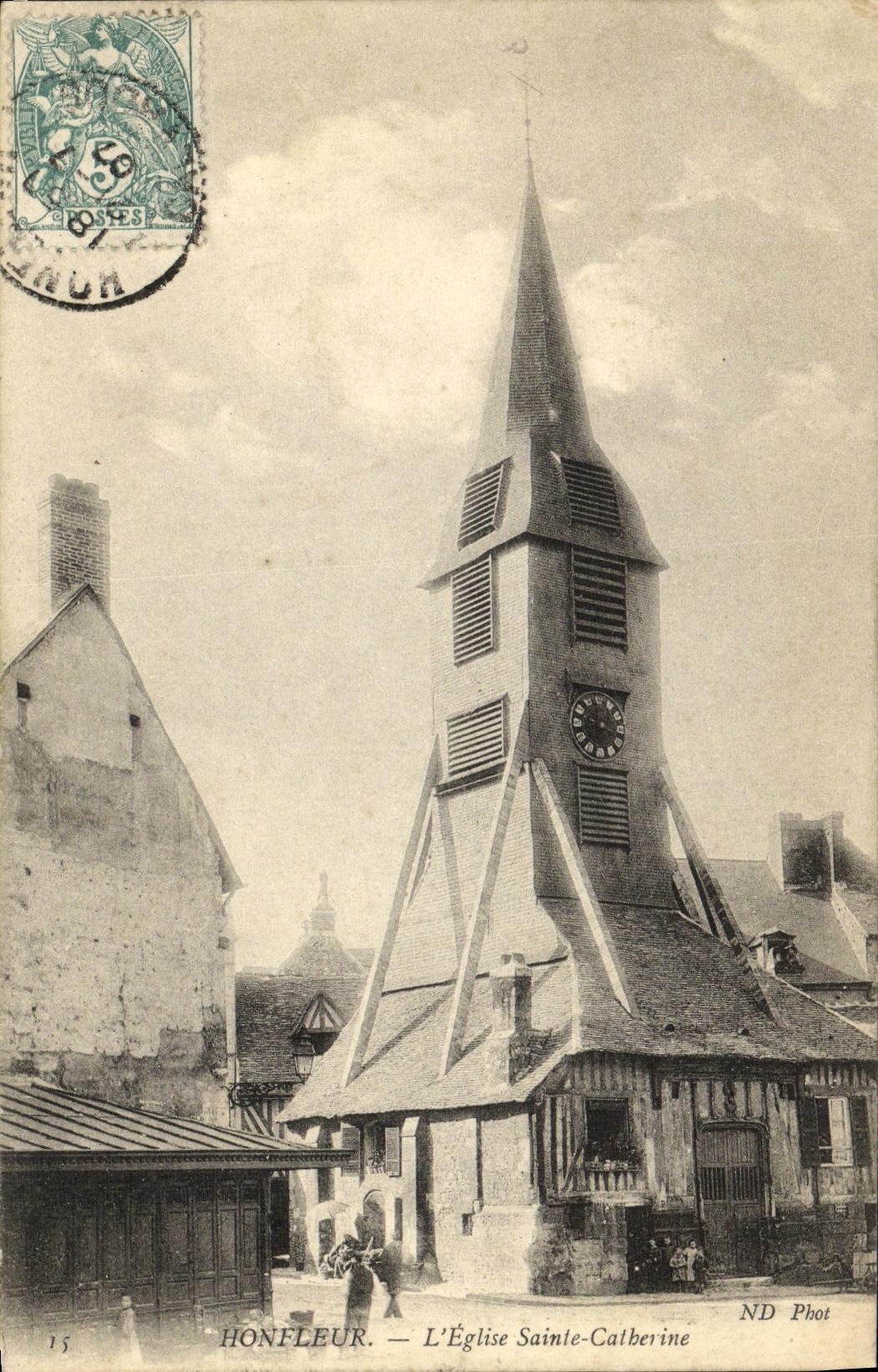 Honfleur — L'Église Sainte-Catherine — ND Phot