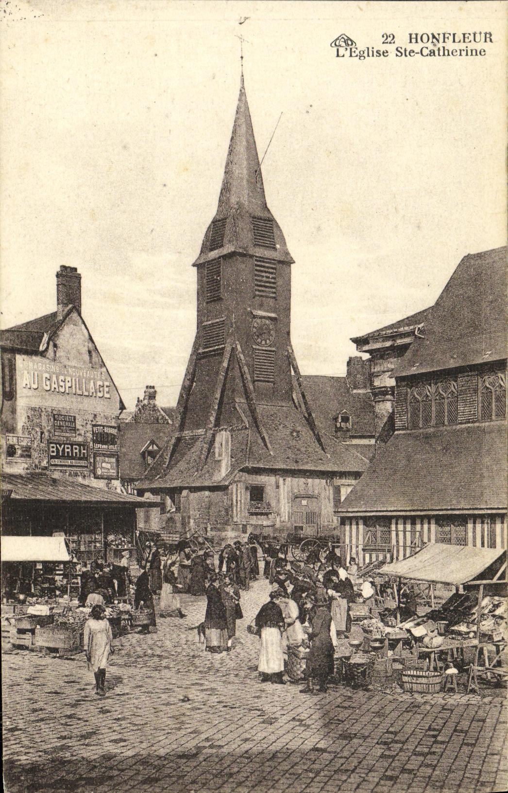 Honfleur — L'Église Sainte-Catherine — CPAPHIL