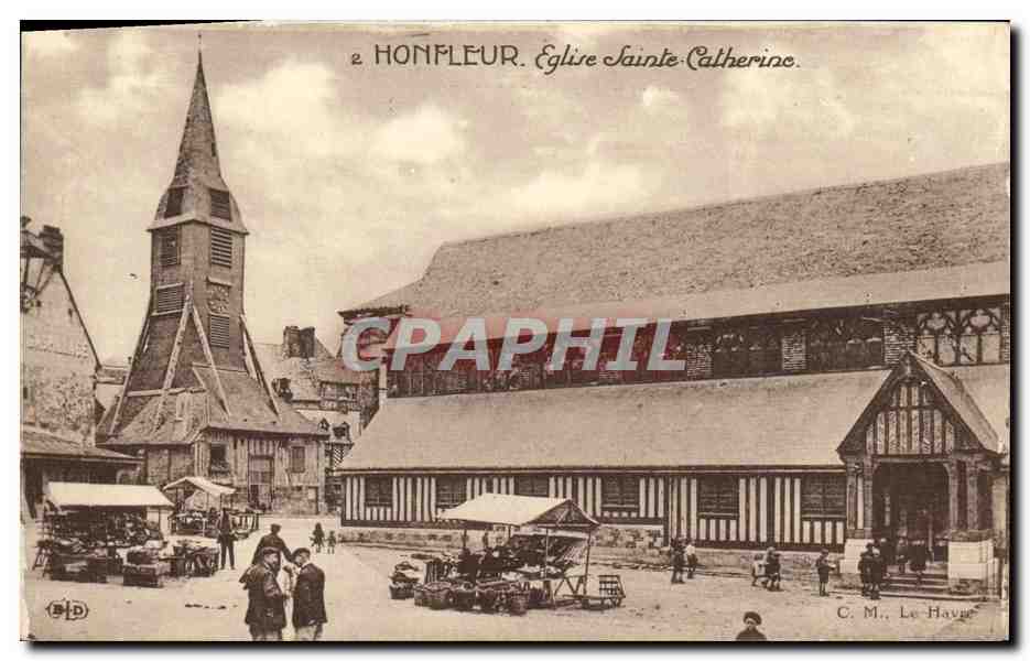 Honfleur. Église Sainte-Catherine — C.M. Le Haye