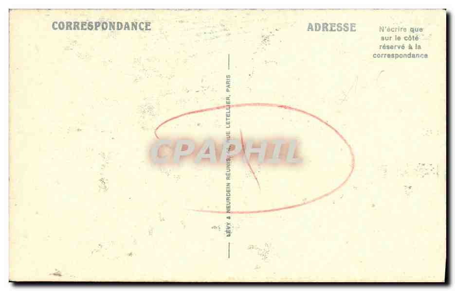CPA Honfleur Le Clocher de Sainte Catherine Marche Journee du timbre 1943 — Rückseite