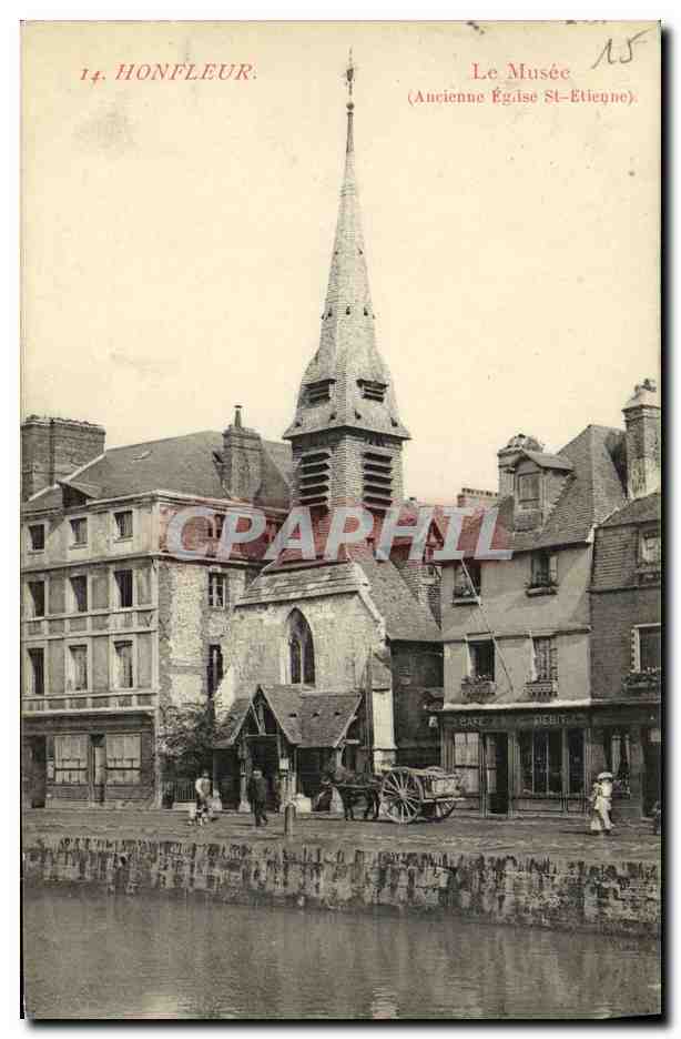 Honfleur — Le Musée (Ancienne Église St-Etienne) — CPAPHIL