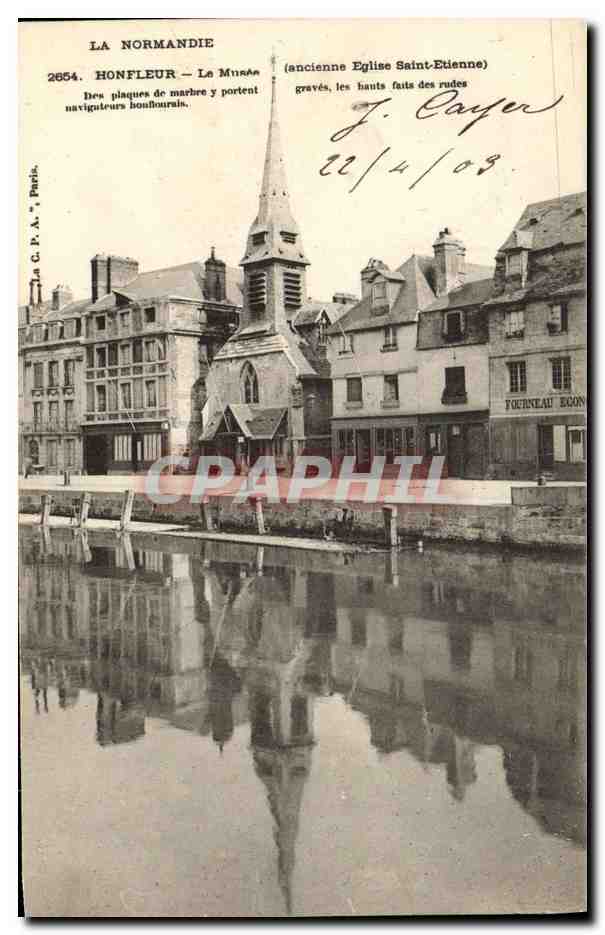 Honfleur — Le Mureau (ancienne Église Saint-Étienne) — La C.P.A. Paris, n° 2654