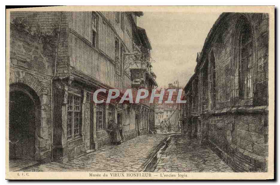 CPA Honfleur Le Musee du Chez L ancien logis