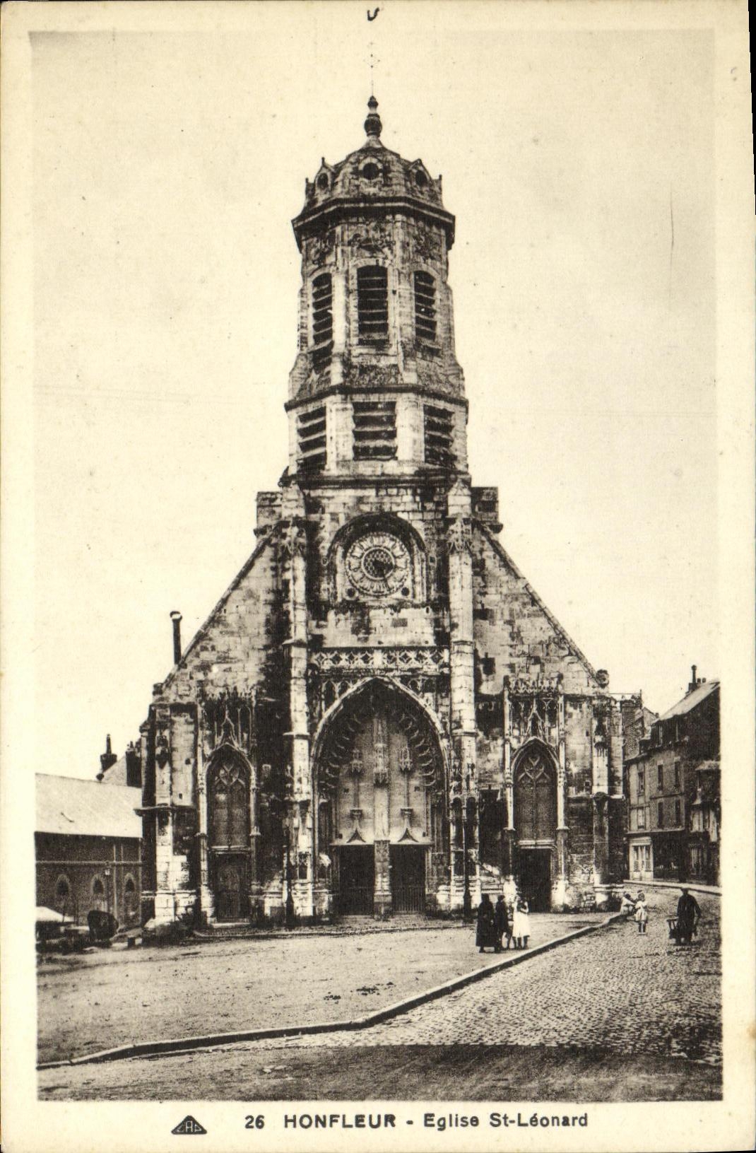 Honfleur — Église St-Léonard — Cie des Arts Photomécaniques