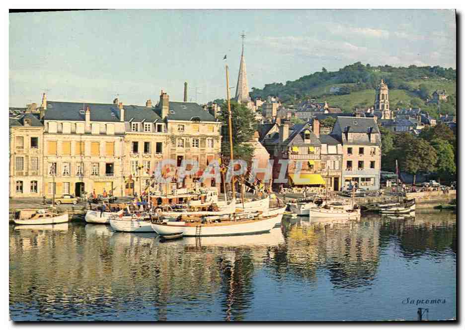 Honfleur — Vue générale sur le vieux bassin — Édition Sapromes