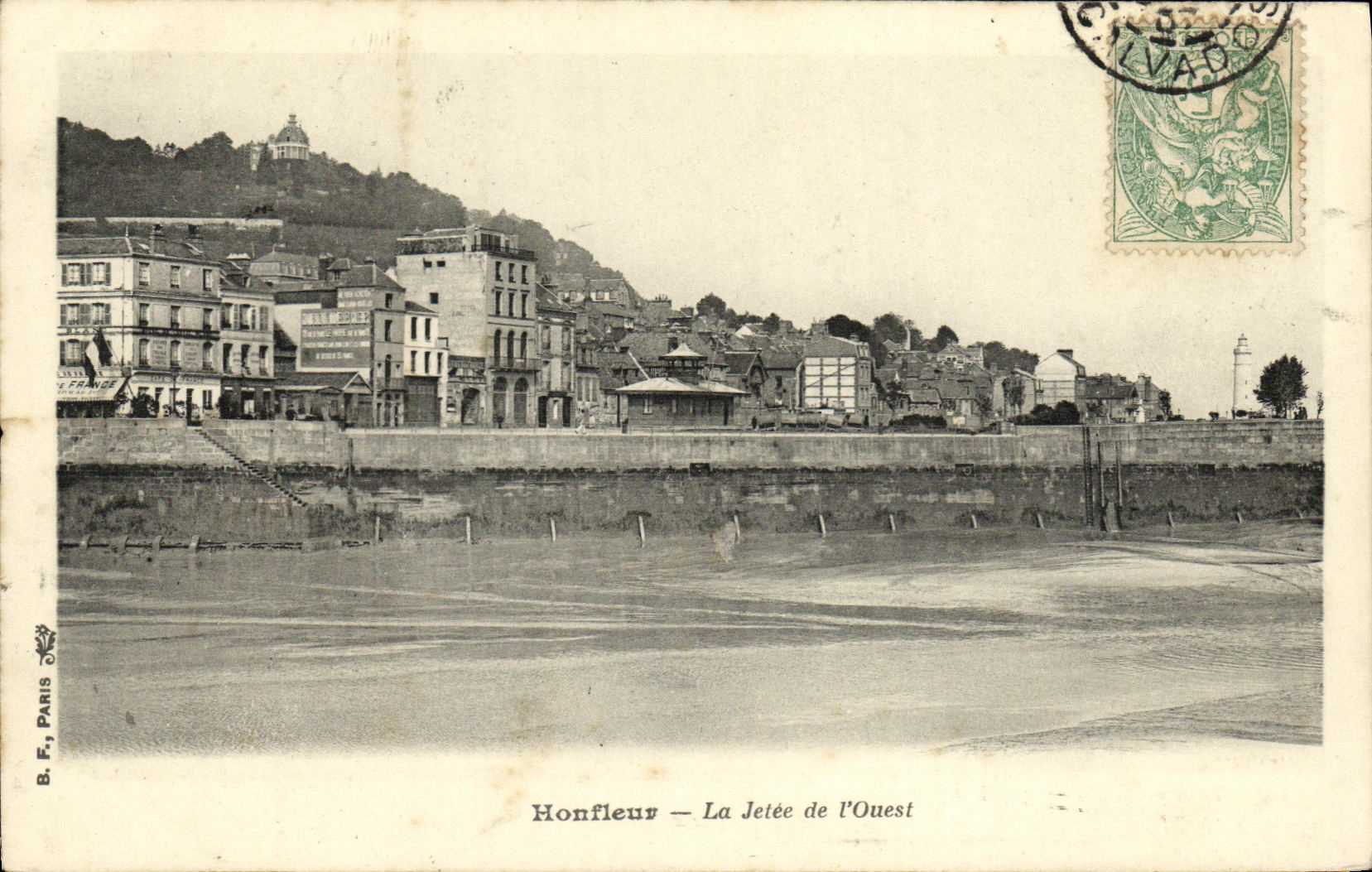 Honfleur — La Jetée de l'Ouest — B.F. Paris