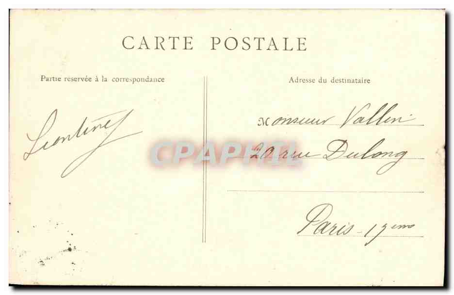 Honfleur — La Jetée de l'Ouest — B.F. Paris — Rückseite