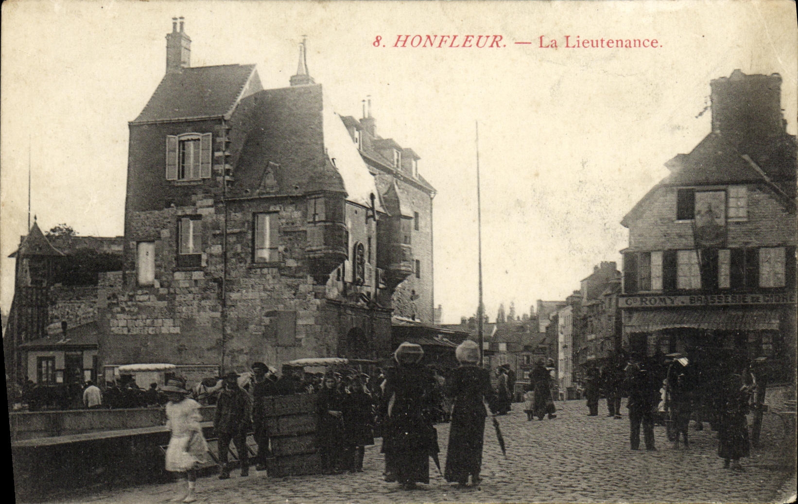CPA Honfleur La Lieutenance