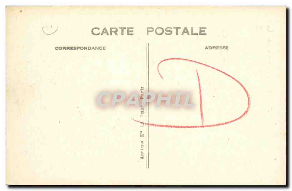 Honfleur — La Lieutenante — G. F. J. Hévre — Reverso