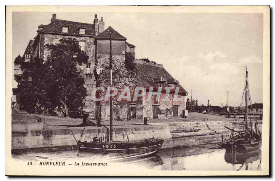 Honfleur — La Lieutenante — éditeur G. Ariaud, n° 45